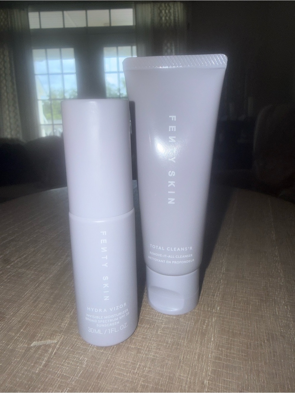 Fenty Skin Hydra Vizor ( SPF 30) & Total Cleans'r Duo